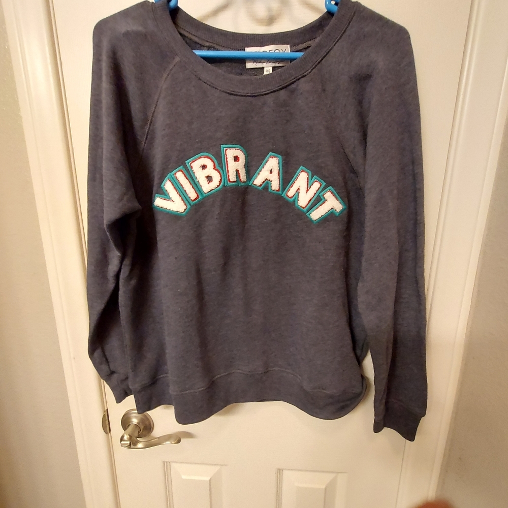 Wildfox Vibrant sweatshirt. Nwt